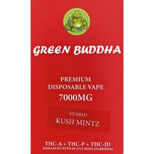 Kush Mintz - Green Buddha - Premium Disposable Vape