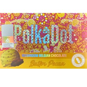 Butter Pecan - Mushroom Belgian Chocolate Bar